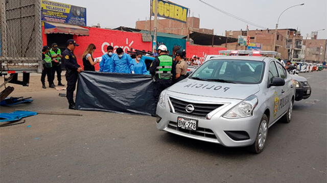 El ciudadano venezolano estaba abordo de una mototaxi y chocó contra un camión que estaba estacionado en la acera