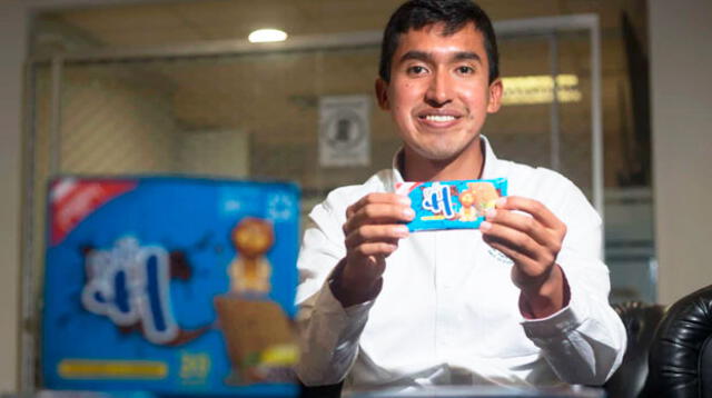 Julio Garay y su galleta Nutri H