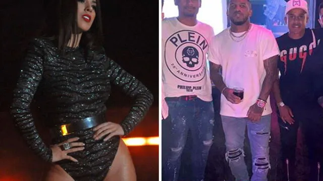 Jefferson Farfán bailó y celebró junto a la familia de Yahaira Plasencia en una discoteca de Barranco