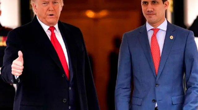 El presidente estadounidense mantiene un encuentro con el mandatario interino de Venezuela