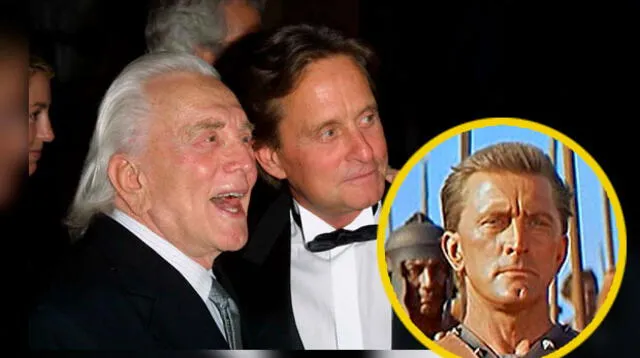 Michael Douglas confirmó la muerte de su padre este miércoles 5 de febrero