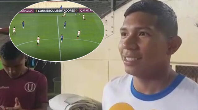 Edison Flores vivió como un hincha más el partido de Universitario por Copa Libertadores