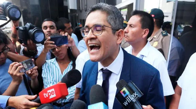 José Domingo Pérez alzó su voz en defensa de su esposa