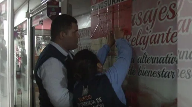 Clientes de un centro de masajes en Surco pedían el servicio 'happy Ending' [FOTO Y VIDEO]