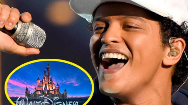 Disney y Bruno Mars tarabajarán juntos