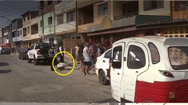 Hombre habría ido a visitar a su hermano y terminó muerto en una calle del Rímac [VIDEO]