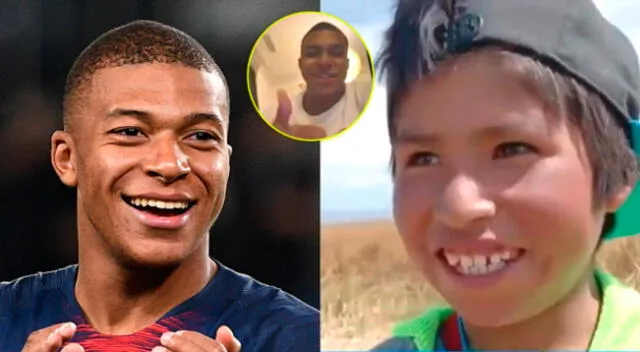 “Hola, Benjamin, espero que todo esté bien para ti. ...", escribió Mbappe