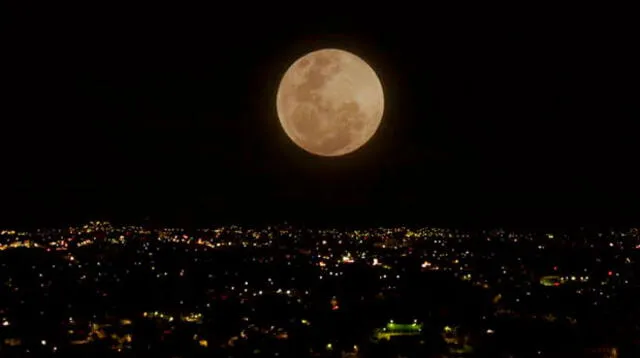 Este fenómeno se produce cuando la luna llena realiza su mayor acercamiento a la Tierra