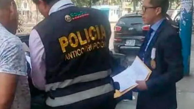 En el operativo realizado por la Fiscalía de la Nación se detuvo a tres policías “coimeros”