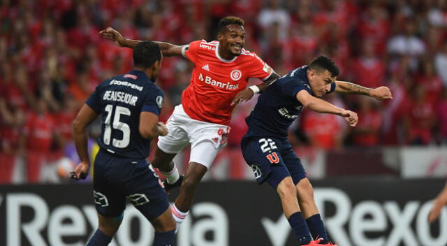 Sigue todas las incidencias del Inter de Porto Alegre  vs. U. de Chile por El Popular | Foto: Sport Club Internacional @SCInternacional