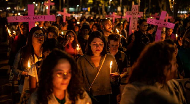 Marcha contra la violencia de género el 25 de noviembre de 2019 en la Ciudad de México. Foto: Gladys Serrano