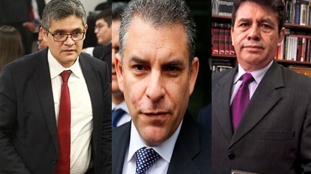 Domingo Pérez, Rafael Vela y Tomás Gálvez