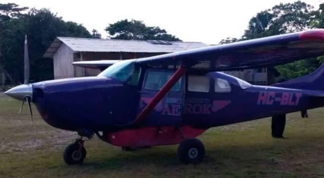 Avioneta se dedicaba a realizar servicio de taxi aéreo