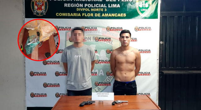 “Los pistoleros de Amancaes”, peligrosos sujetos vinculados a robos agravados