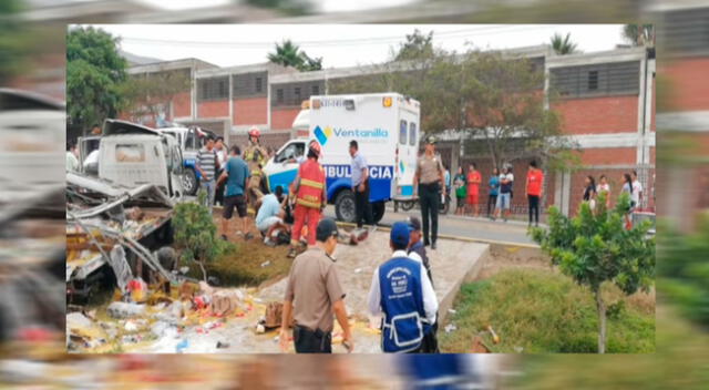 Autoridades auxilian a los heridos