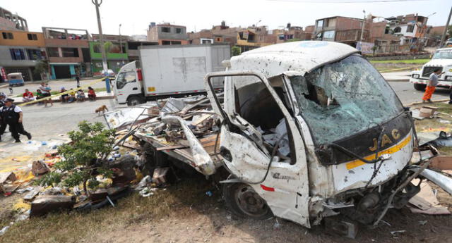 Los heridos fueron trasladados a los hospitales de Ventanilla y Daniel Alcides Carrión. Foto: El Comercio.