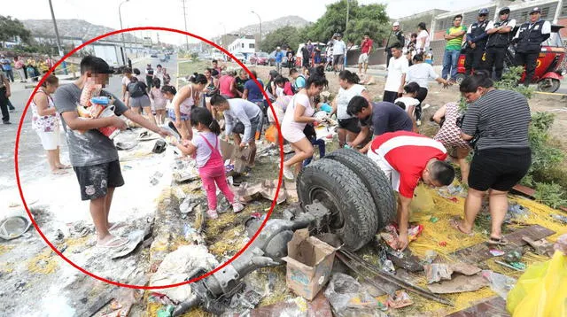 No es la primera vez que este tipo de acciones ocurren después de un accidente. Foto: El Comercio.