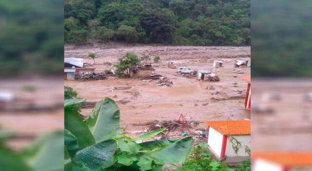 Santa Teresa afectada por aluvión.