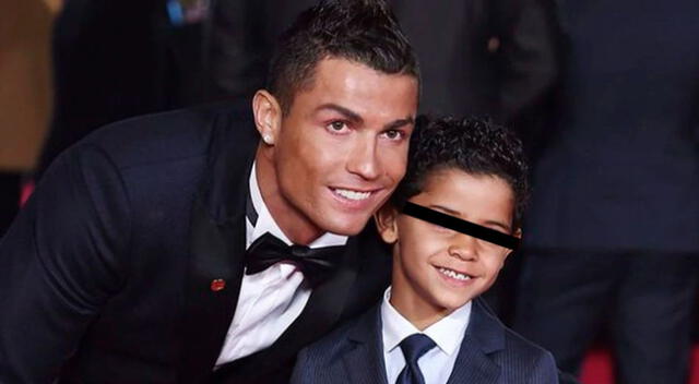 Cristiano Ronaldo y Cristiano Junior, padre e hijo son seguidos por millones en Instagram.