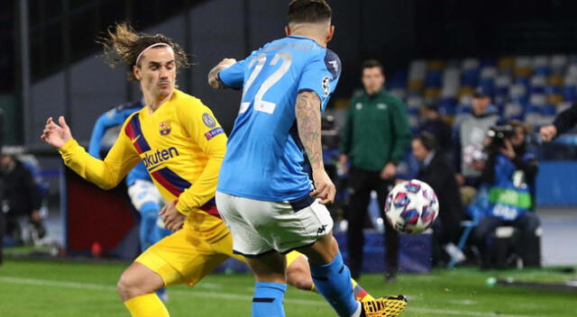 Sigue todas las incidencias del Napoli vs Barcelona por El Popular
