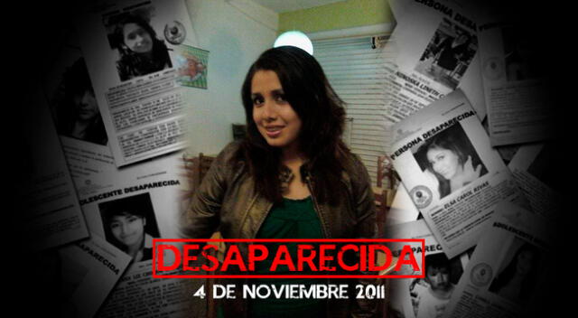 Kelly Cancino Novoa desapareció el 4 de noviembre del 2011 y hasta el momento no se sabe nada de ella, después de nueve años.