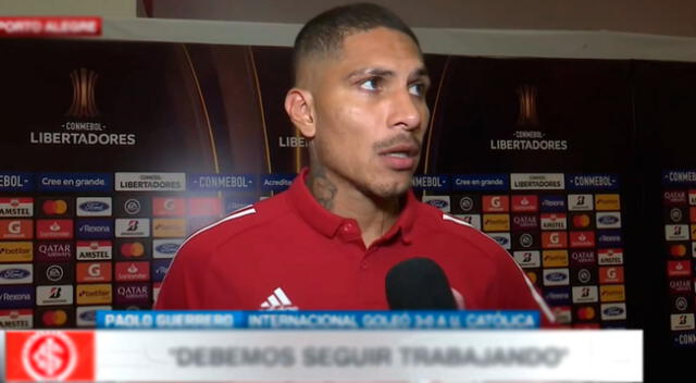 Paolo Guerrero confía en llegar lo más lejos en la Copa Libertadores 2020.