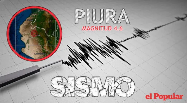 Un sismo sacudió a Piura esta madrugada del lunes.