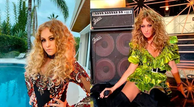 Paulina Rubio se protege del coronavirus.