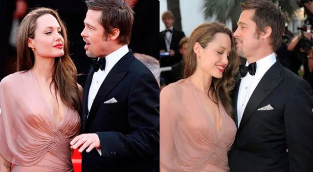 Angelina y Brad Pitt juntos por sus hijas.