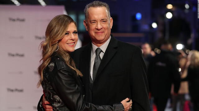 Tom Hanks y su esposa dieron positivo al COVID-19.