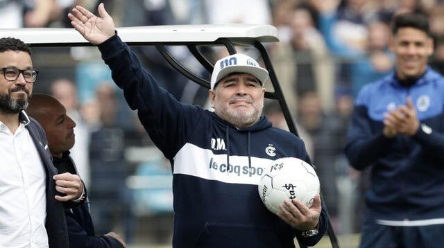 Maradona envió un mensaje de aliento al pueblo italiano.