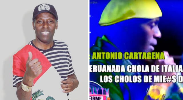 Antonio Cartagena se expresó de manera denigrante de peruanos que pagan su dinero para ir a sus conciertos.