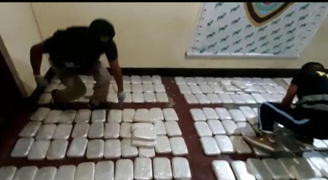 PNP incauta casi 450 kilos de cocaína