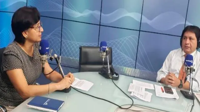 Ministra de Trabajo, Sylvia Cáceres en entrevista para Radio Nacional