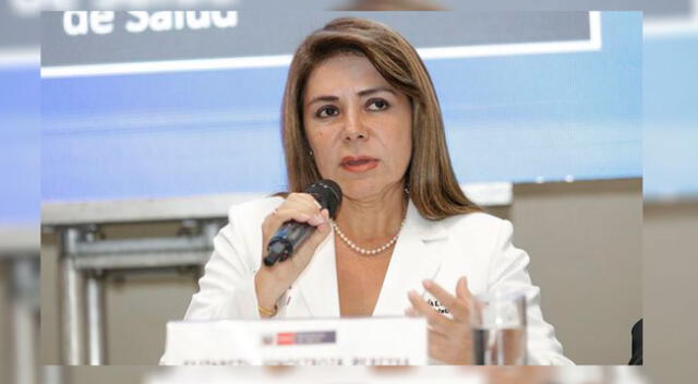 Ministra de Salud, Elizabeth Hinostroza