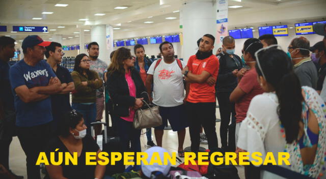 Peruanos varados en México esperan regresar pronto a la capital.