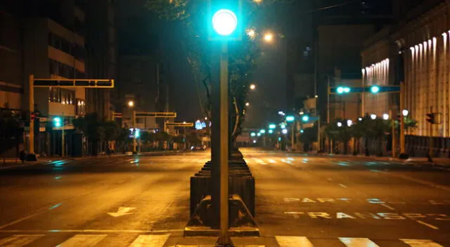 Así quedó la histórica avenida Abancay. Foto Edgar Rivadeneyra