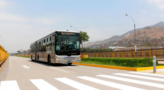 Las personas usen el Metropolitano deberán mantener una distancia mínima de un metro.