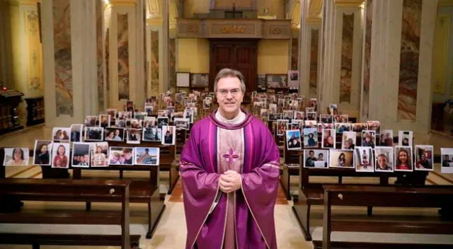 Giuseppe Corbari y las fotografías de sus fieles.