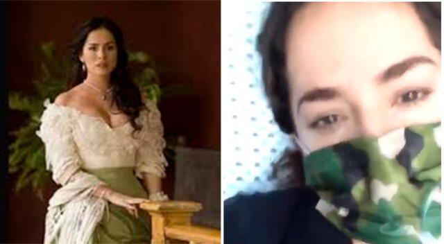 La actriz Danna García, conocida por su protagónico en Pasión de Gavilanes, contó hace días que tenía el coronavirus.