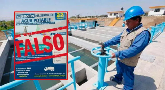 La empresa informó que no existe ningún corte programado de agua potable.