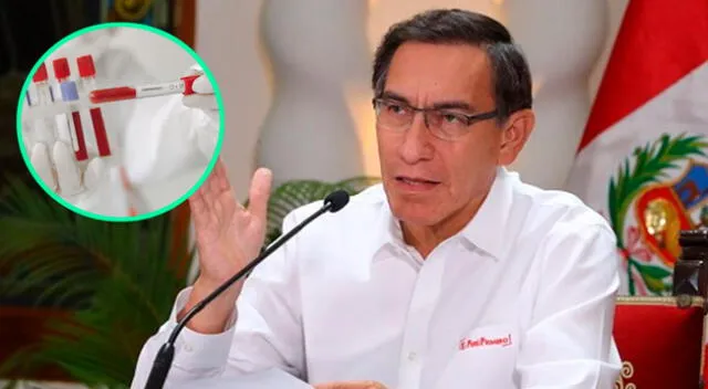 Martin Vizcarra asegura que las pruebas para detectar el coronavirus están en camino