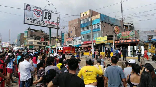 Incendio en Carabayllo