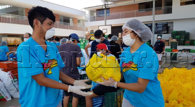 Parroquias se juntaron para ayudar a familias vulnerables.