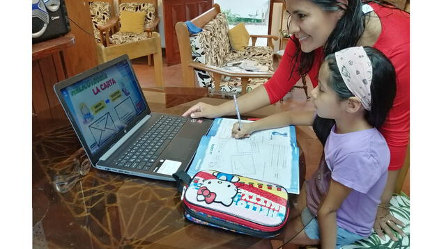 Las clases virtuales serán desarrolladas por los profesores del colegio Saco Olivero