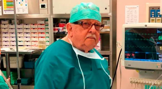 Giampiero Giron, el médico de 85 años retoma sus labores para frenar el coronavirus en Italia.