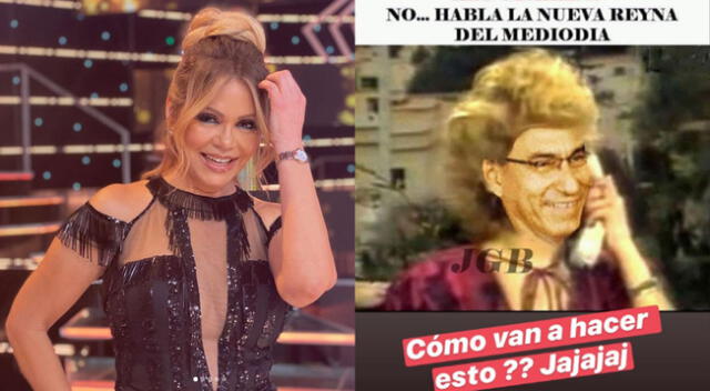 Gisela Valcárcel se ríe de memes donde la comparan con Martín Vizcarra