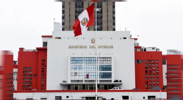 Sede del Ministerio del Interior en San Isidro.