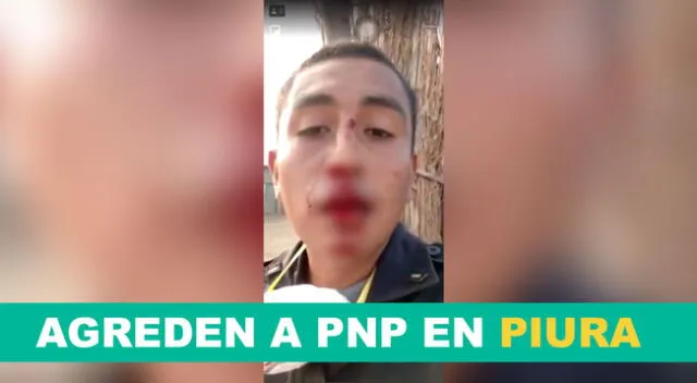 PNP fue agredido en pleno estado de emergencia.