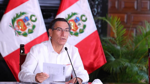 Martín Vizcarra brindó una nueva conferencia de prensa.